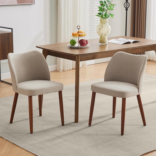 Dining chairs set linen - chairs,