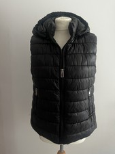 ZARA Black Gilet Waistcoat L