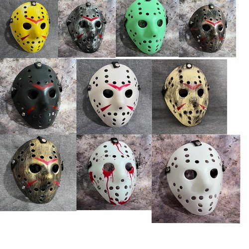 Painted hockey mask halloween - painted,