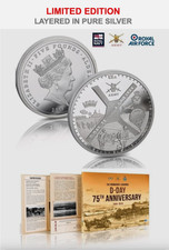 LIMITED Silver £5 D-Day FREE