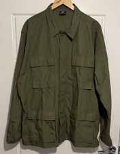 Helikon-Tex BDU SHIRT Jacket Tactical Army Combat Polycotton RIPSTOP Green XL