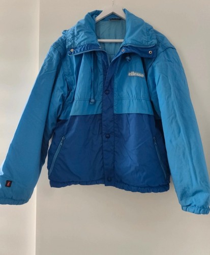 Vintage ellesse blue hooded - vintage,