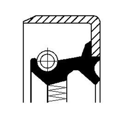 Fits corteco co12012235b shaft - corteco,