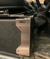 Stainless seat box - stainless, corner