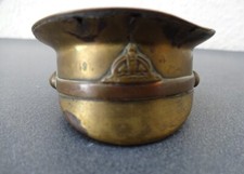 WW1 Trench Art Royal Engineers Officers Cap With Snuff / Tobacco Box