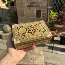 Inlaid Wood Mother Of Pearl