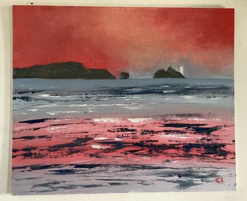 Seascape original oil - ,