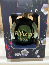 Harrods 2026 Christmas Bauble