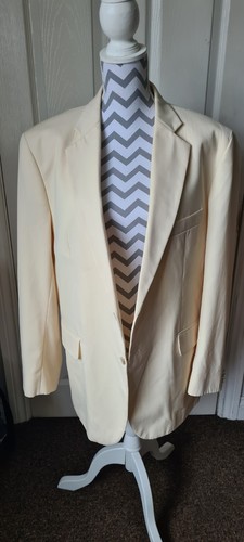 Vintage mens cream wool - mens,