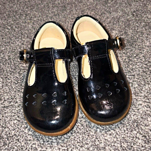 Clarks girls black - mary, jane