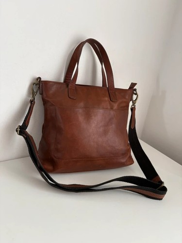 Fatface brown leather - , handbag