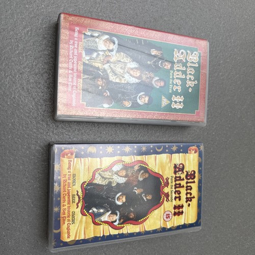 Black adder part 2 - adder, vhs