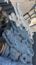 70CM Long Concrete Crocodile Alligator Garden Ornament Statue