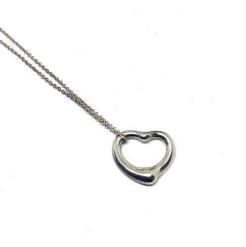 Tiffany open heart necklace - tiffany,