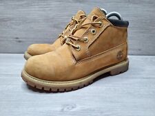 Timberland Waterproof Boots Womens UK Size 5 Nellie Mid Lace up Chukka Yellow