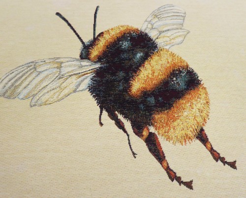 Bumblebee bee tapestry weave - tapestry,
