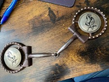 John Lyons Studded Snaffle bit