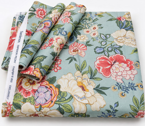 Sanderson emperor peony fabric - emperor,