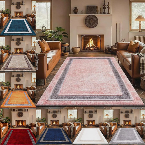 Large shaggy area rug soft - large,