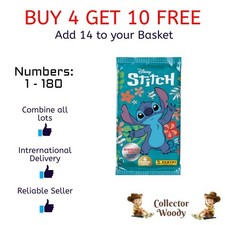Disney Stitch Trading Card Collection #1 - #180 - Panini 2024