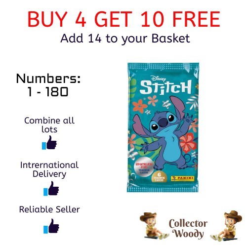Disney stitch trading card - stitch,