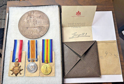 Original ww1 death penny - ww1,