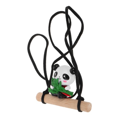 Car decoration panda mirror - decoration,
