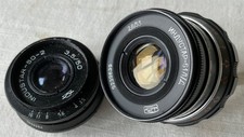 Industar 61, 55mm f2.8 Leica screw and Industar 50-2, M42 lenses
