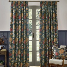 Long Velvet Curtains MORRIS &