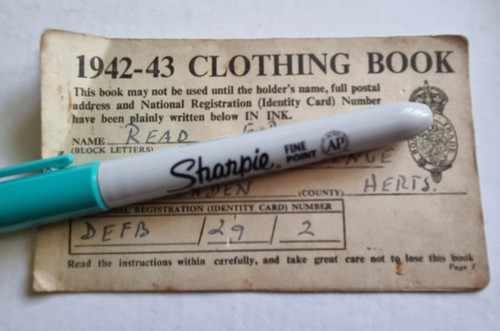 1942 clothing book an - 1942-43,