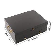 Wooden silverware chest - chest,