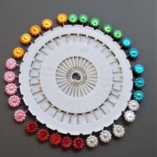 Daisy Plastic Head Extra Long Sewing Pins Dressmaking Tailor Hijab Scarf Craft