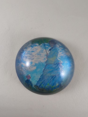 Paperweight art glass women - paperweight,