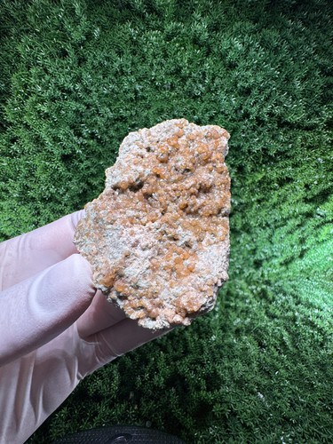 Crazy quartz with - quartz, orange