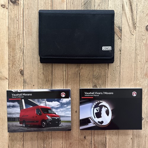 Vauxhall movano handbook - movano,