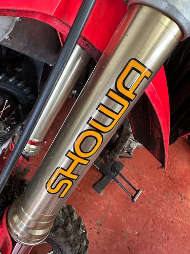 Showa fork decal sticker - fork, x2