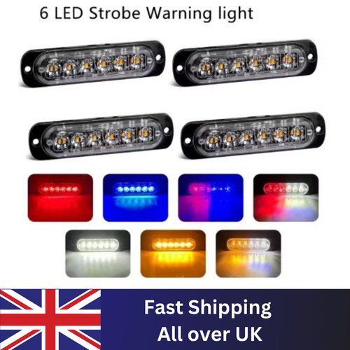 Led car strobe grille lights - 6,