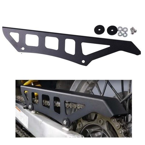 Motorcycle chain guard replace - chain,