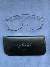 Moscot Cliptosh 52 (Black Frame) Clip-on Frames For Moscot Lemtosh Glasses