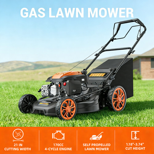 Efurden 1 gas lawn - 3-in-1,