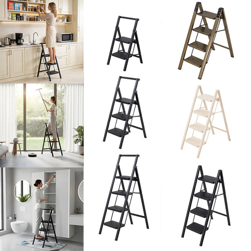 Foldable step ladder - foldable, 2/3/4