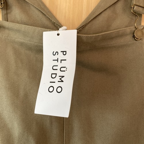 Plumo studio brown dungarees - plumo,