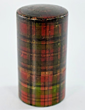 ANTIQUE SCOTTISH TARTAN WARE