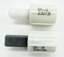 White Replacement Toilet Seat Hinges Soft Close CCW & CW SET 