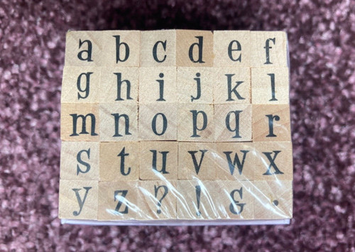Studio alphabet stamp - g,