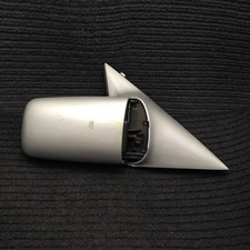 A1408105893 Mercedes W140 S Class OS Right Mirror  - Silver, Broken Glass