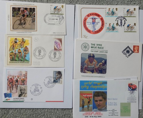 Cycling stamped covers - cycling, from