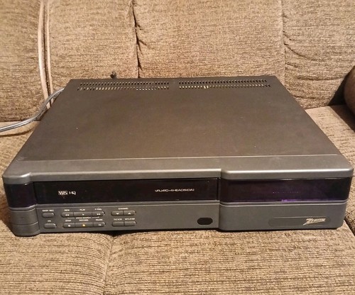 Zenith vrj410 vcr vhs player - zenith,