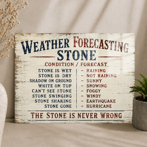 Funny weather forecast metal - funny,