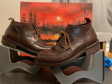 Russell & Bromley Men’s Brown Leather Shoes Made In Italy UK Size 9EU 43 retro